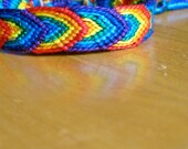Adjustable Rainbow Leaf Friendship Bracelet