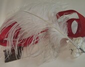 MDAY Sale Natural White Ostrich Quill