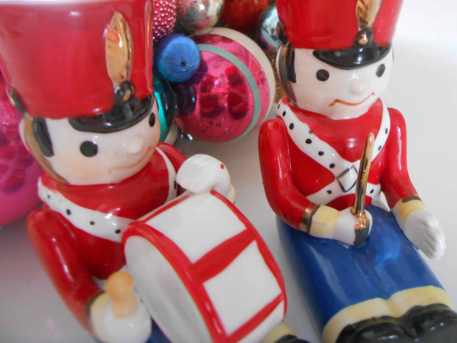 Vintage Christmas Toy Soldier Figurines