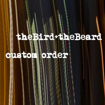 Custom Order for Donley and Jeffrey