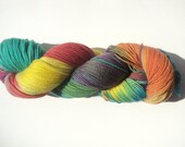 Random Rainbow sparkle merino sock yarn