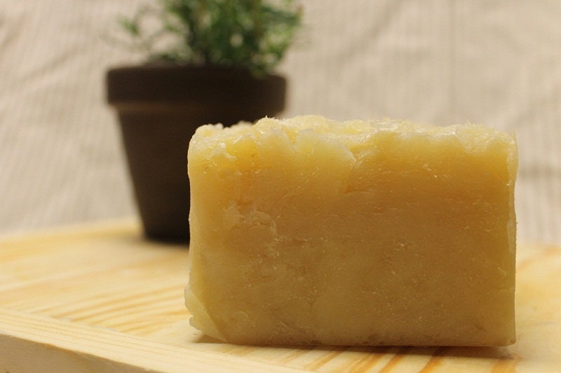 Bay Rum Masculine Scent Handmade Natural Soap Shea Butter Chemical Free Lightly Scented Moisturizing and Luxurious Single Full Size Bar