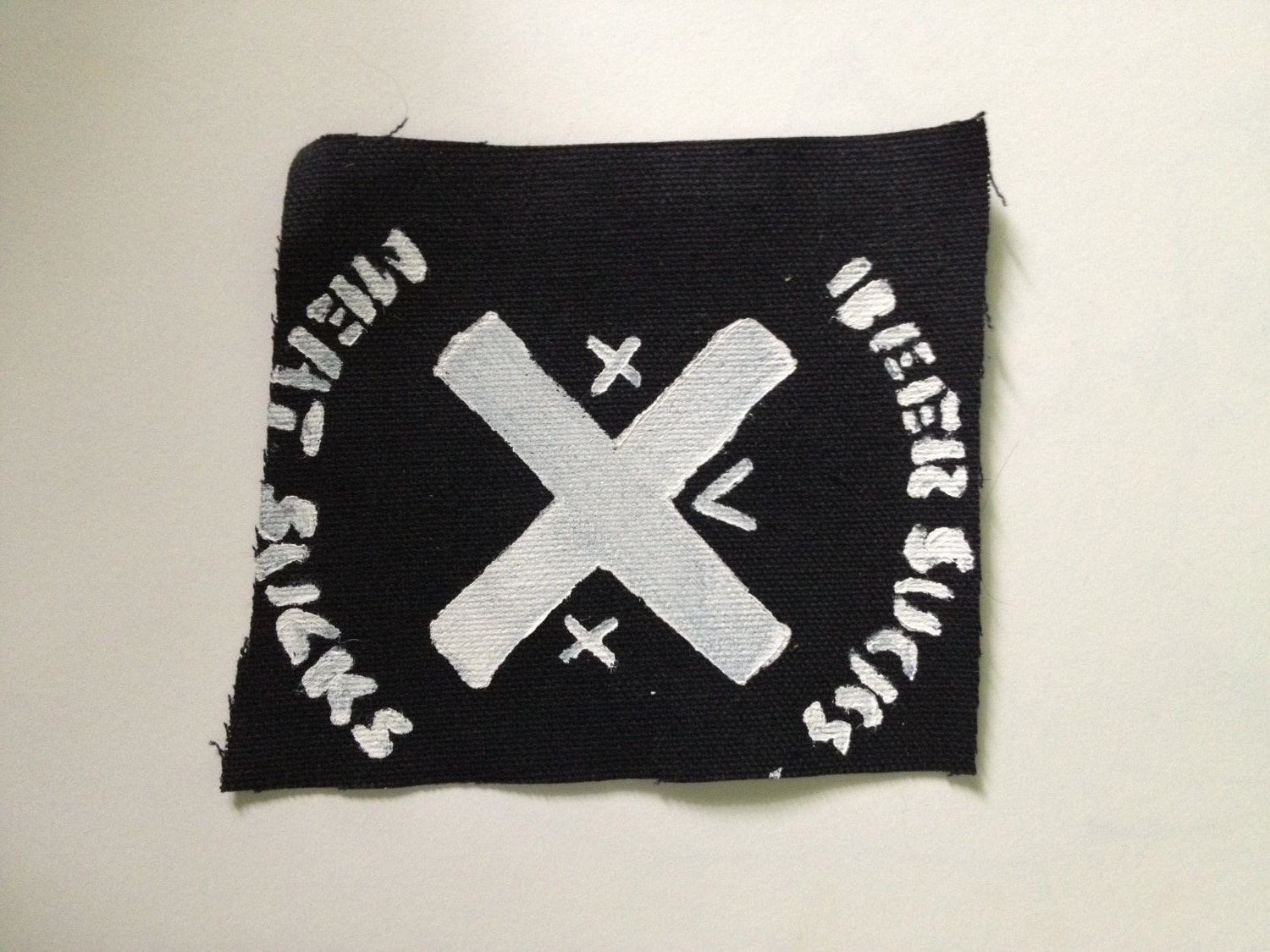 Beer Sucks, Meat Sucks Vegan Patch