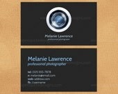 Professional Business Card Photography Business Card Calling Card Digital Printable PDF File