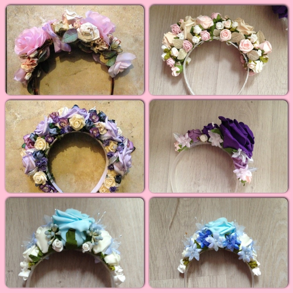 Lana Del Rey Flower Crown made in any colour or style