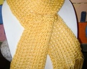 Yellow Mini Scarf
