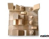 Natura02 - Eco Friendly and Natural building blocks - Handcrafted Toy.