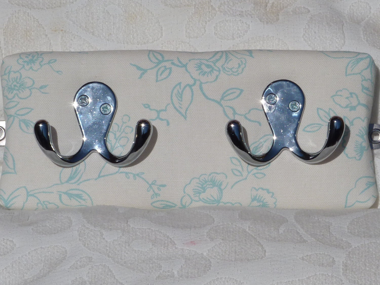 Multi-Use Wall or Door Storage Hook Set - Elsie by Clarke & Clarke