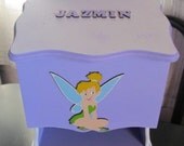 Diaper organizer tinkerbell girl kids room nursery bedding fairy