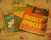 3 vintage 1970s children's schoolbooks