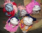 Handmade Lucky Charm/ Nudie  Doll Funny Doll Christmas Gift Home Decor Pick one Doll