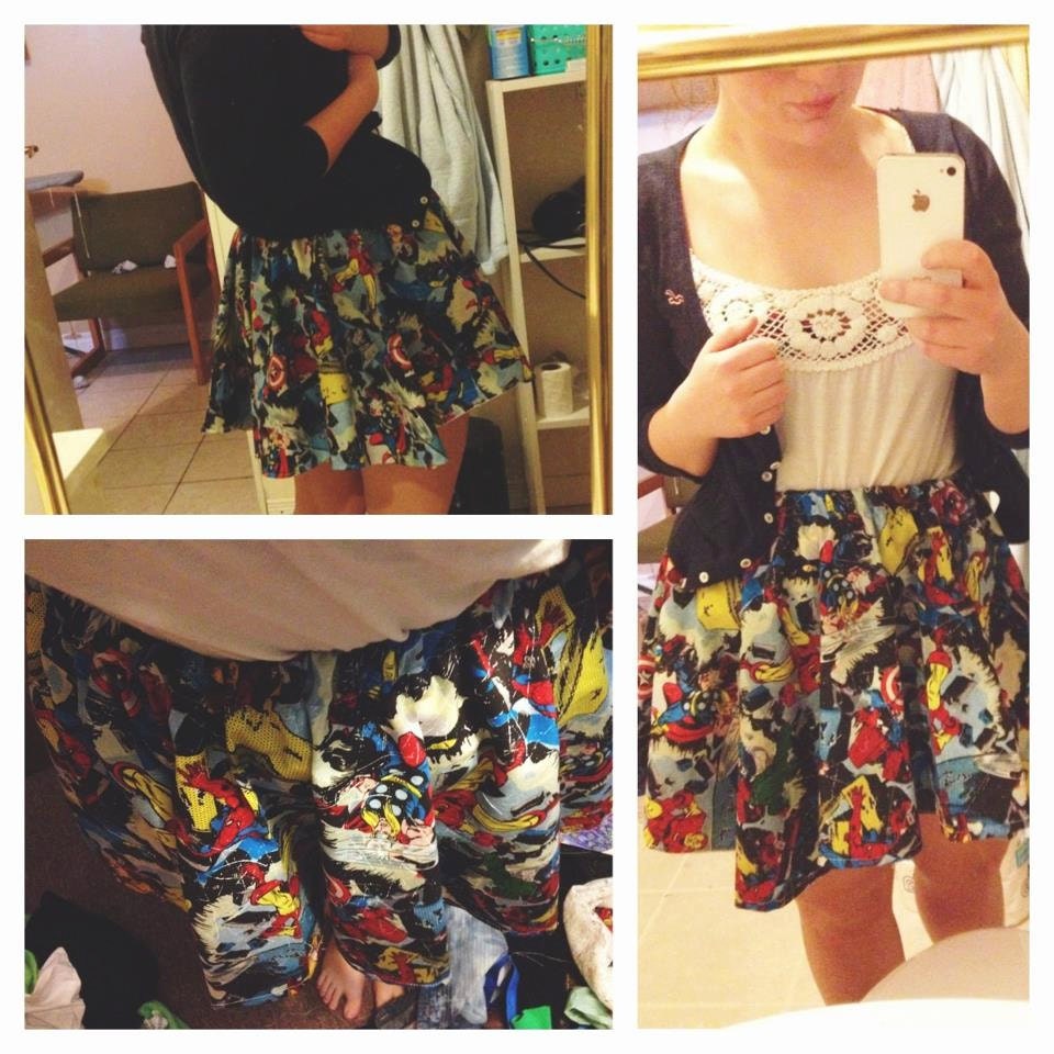 Marvel Circle Skirt