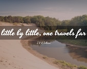 Word Art Print: Little by Little