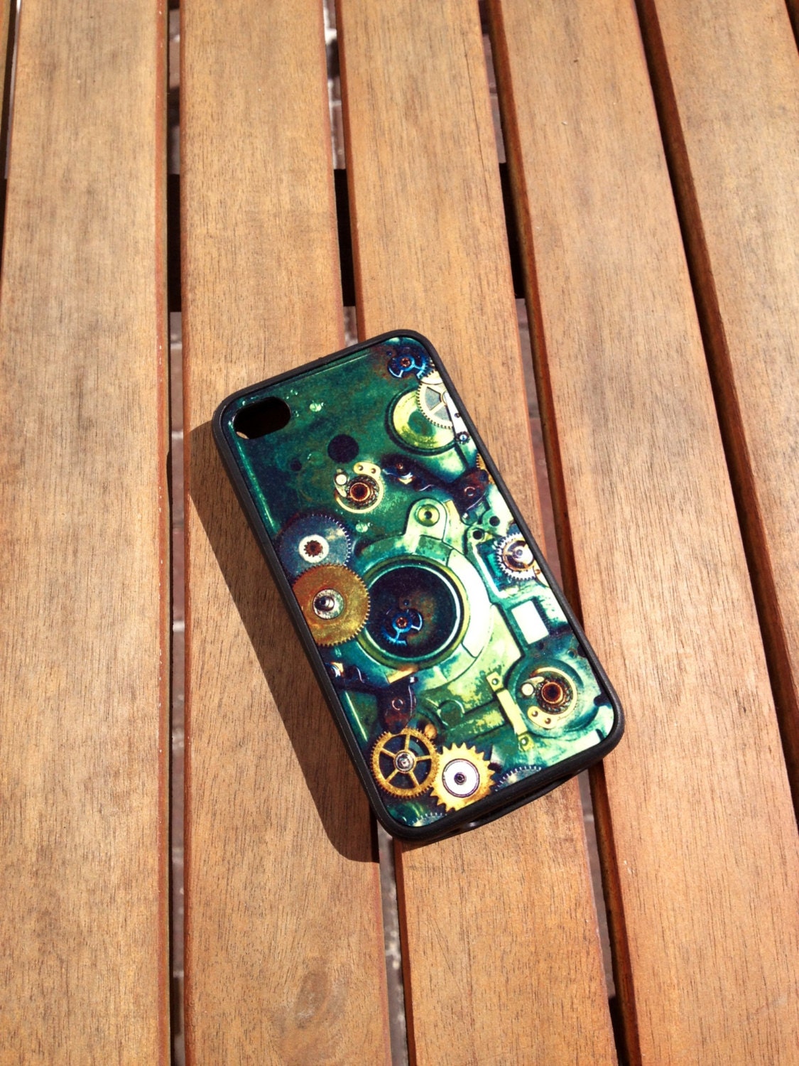 Great Personalized Gift Steampunk iPhone 4 iPhone 4s Case Custom Printed To Order