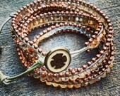 Armyn Gold Ball Chain Wrap Bracelet