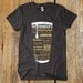 CUSTOM printed "Craft Beer Typography" t shirt. One of a kind