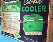 Awesome 1960 Coleman Snow Lite Cooler