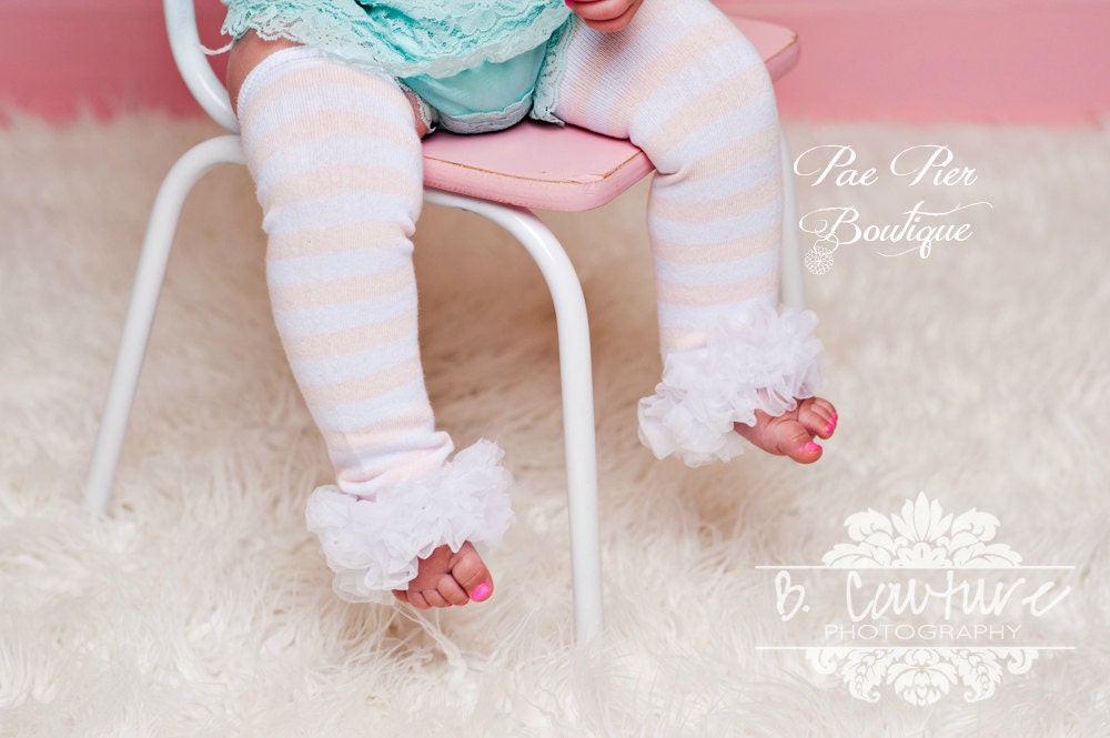 Chiffon - baby leg warmers - toddler leg warmers - infant leg warmers - girl leg warmers