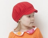 Girls beret hat toddler girls Spring hat Red hat