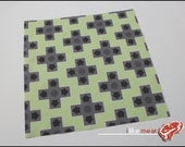 8bit D-Pads Sage - One Yard of Nintendo themed Kona Cotton Fabric