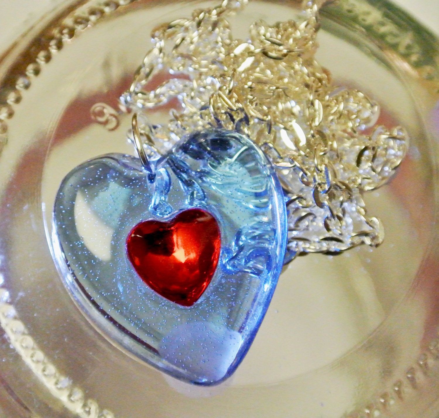 Beautiful Zelda Heart Piece Necklace
