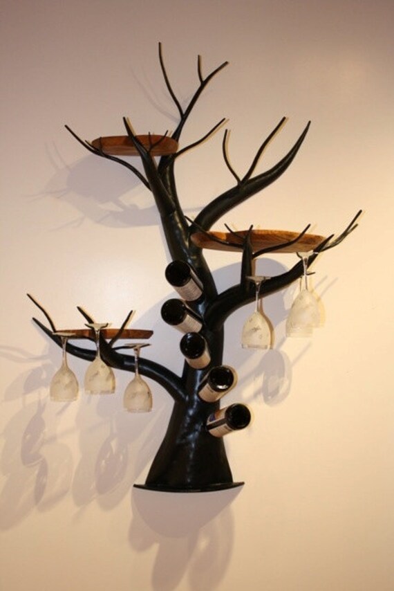 Items similar to Tree of LIfe Wine Rack on Etsy