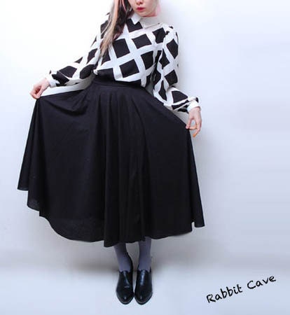 Circle Long Skirt