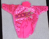Vintage 80s Mattel Barbie and The Rockers Original Real Dancing Action Blouse Mint