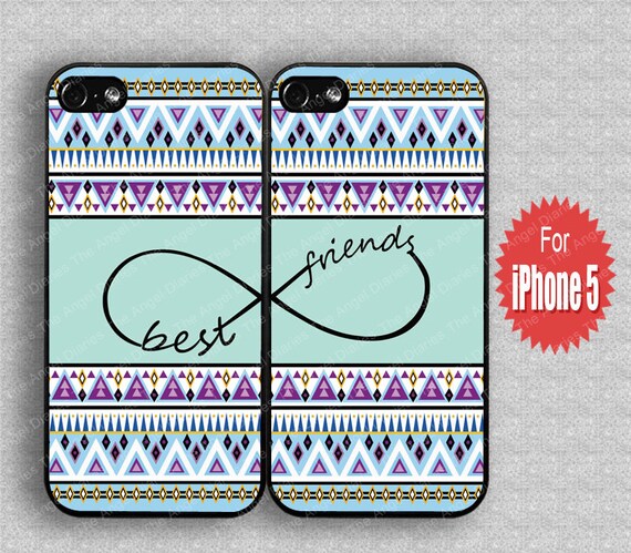 Aztec ,infinity & Best Friends iPhone 5 Case, iPhone 5 Case, iPhone 5 Hard Plastic Case, iPhone Cas,Personalized iPhone Case--water proof