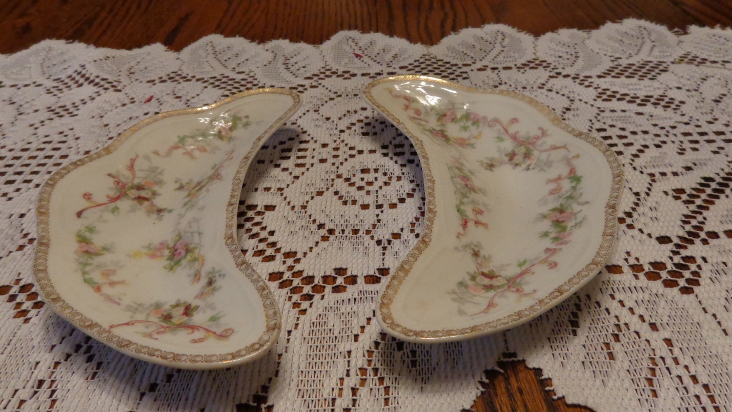 Antique Fish Bone Plate / Jewerly Plate Coin Plate Christmas Gift