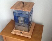 Clifford stained glass lamp.