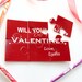 Kid's Valentine's Day Card - Puzzles - Personalized - Set of 10