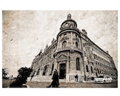 Architecture, Haydarpasa Terminal, Urban photography, istanbul photography, old photo, black and white,  Vintage view, 8'' x12'' inch