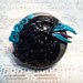 Crow Cooper Pin