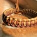 Handmade Braided Leather Bracelet