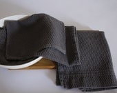 Natural linen bath towel  made by mooshop