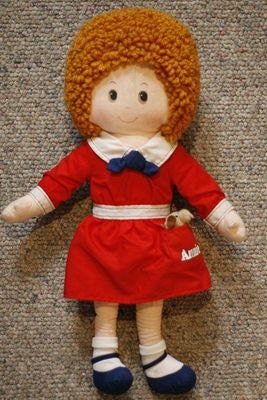 orphan annie rag doll