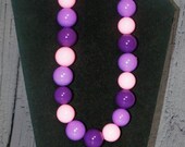 Custom made toddler safe necklaces. Available in other colors