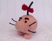Mr Saturn - Mini Amigurumi Plush w/ FREE sticker