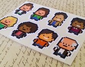 Community 8 Sticker Pack - FREE US SHIPPING