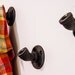 Wall Hooks / Clothing Rack / Wall Mounted Rack .. Set of 3 ...Hang Anything .. Perfect for Retail Display ..