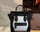Leather Tote Bag - Ipad Bag - Handbag - Succeeding bag-Briefcase Bag purse/handbags Bags in camel black BB93