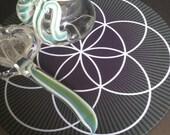 Glass Coaster/Dab Pad