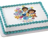 DORA-FELIZ CUMPLEANOS Edible Image Cake Topper Il_170x135