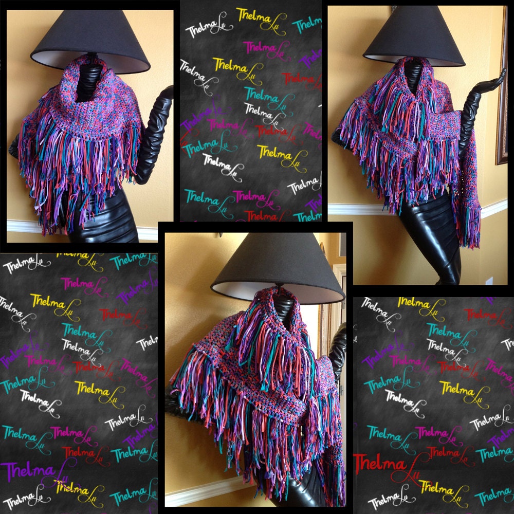 Spring,Summer & Winter too.. Unisex Ribbon Yarn Ultra Fringe Scarf,shawl,Wrap,Cape