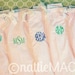 Pink Monogrammed Seersucker Pajama Pants