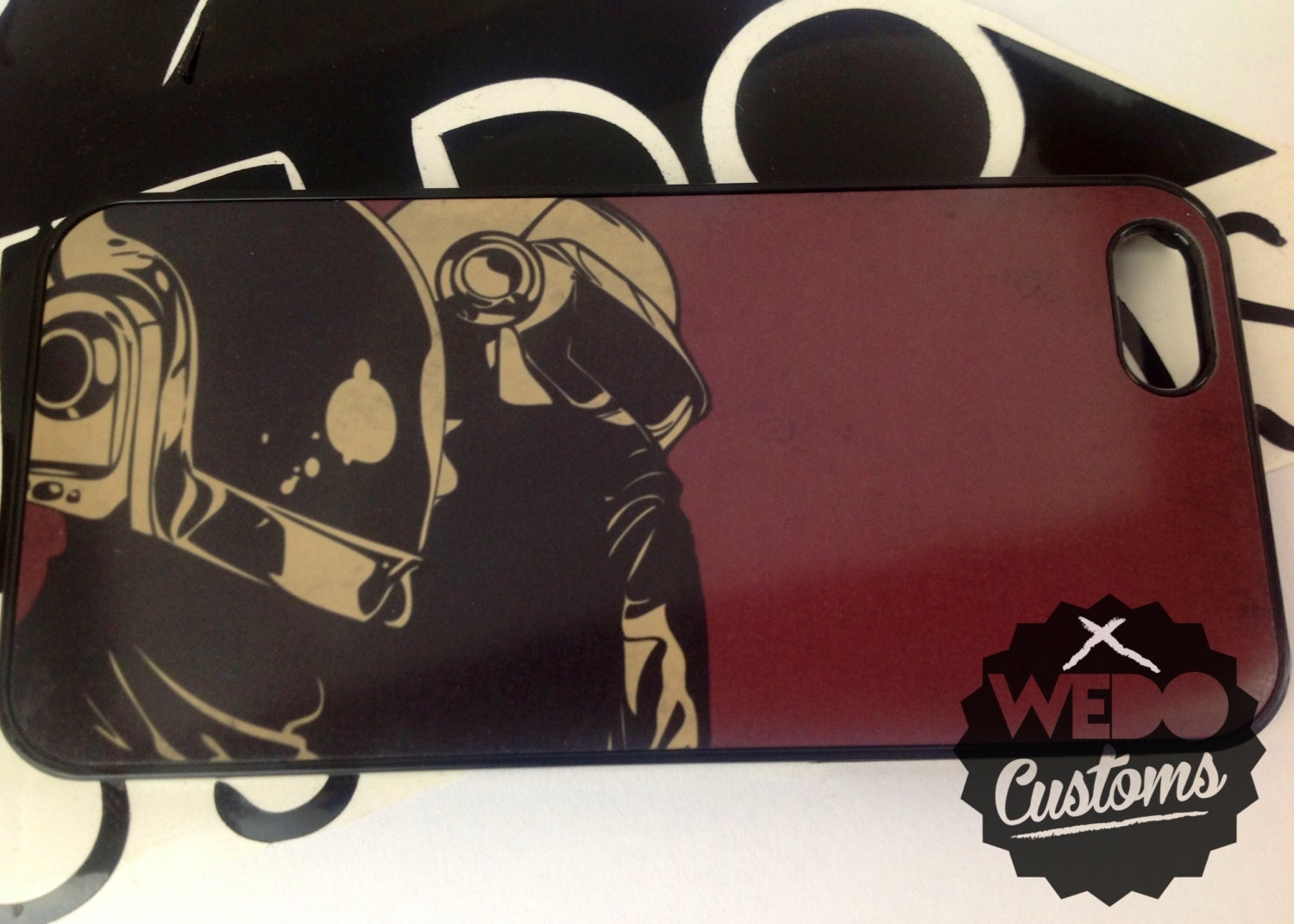 iPhone Cases - Daft Punk Dance Music DJ Electronica EDM Party Rave Hipster Hard Cover Protective iPhone 4 iPhone 5