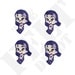 Felt Bubble Guppies - Oona Embellishments (Set of 4)