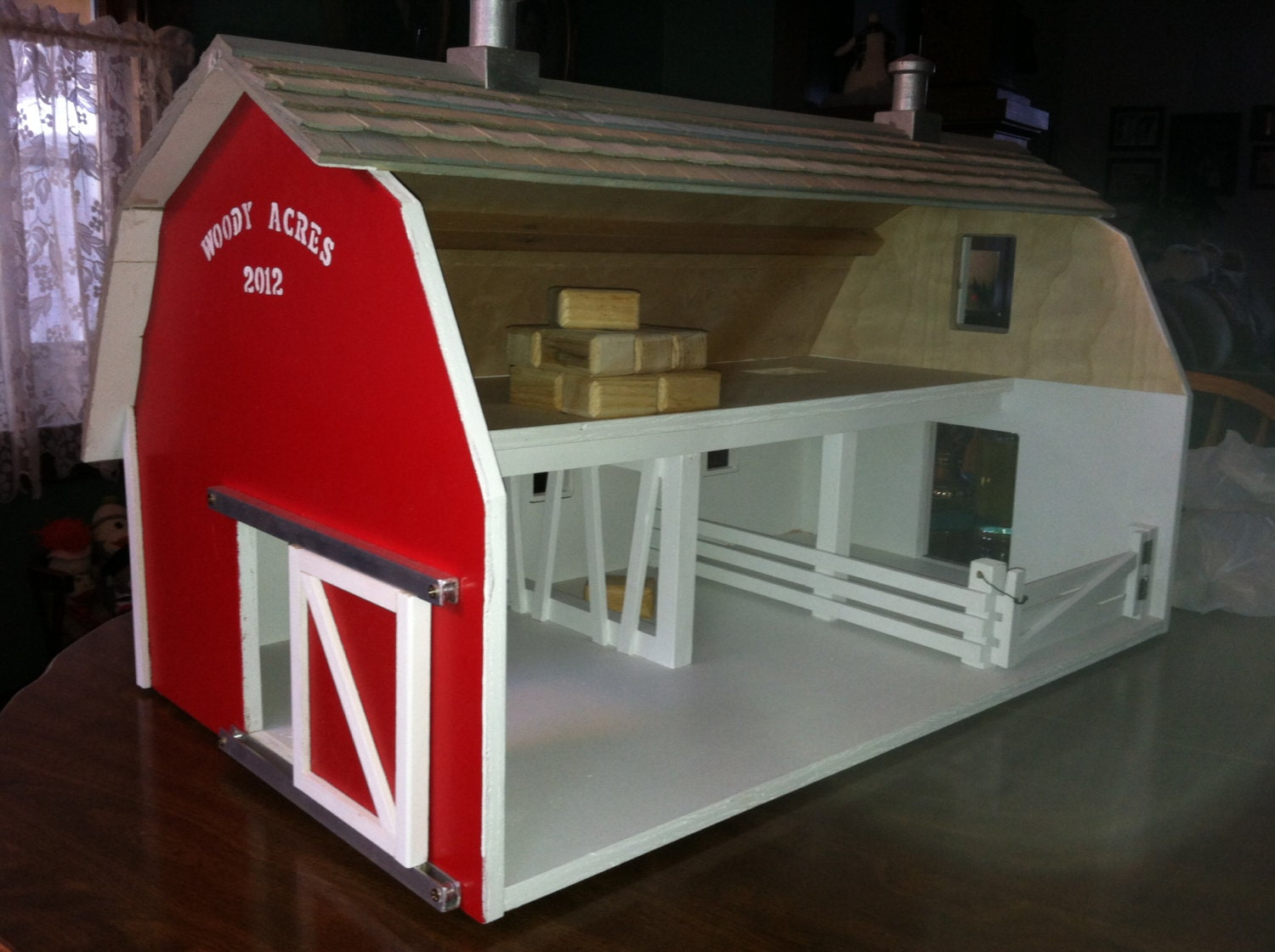 Homemade Toy Barn Plans Dark Wood Kitchens Designs