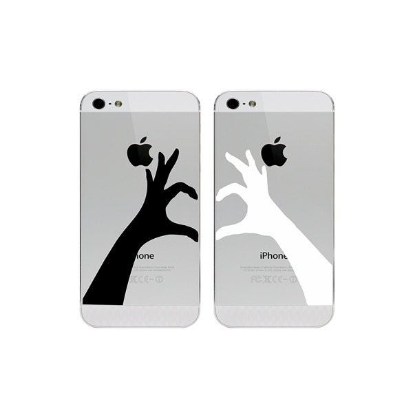 Romantic Vinyl Decal / Sticker to fit all iPhone models and most other smart phones - Custom sizes available - precision die cut romance